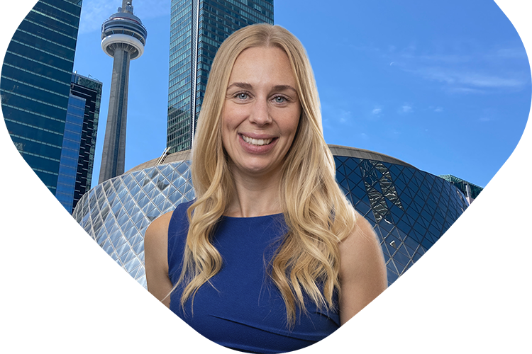 Photo of Toronto buildings and Stern Cohen Nonprofit Specialist.