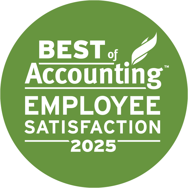 2025 Best of Accounting Employee Satisfaction Award Logo