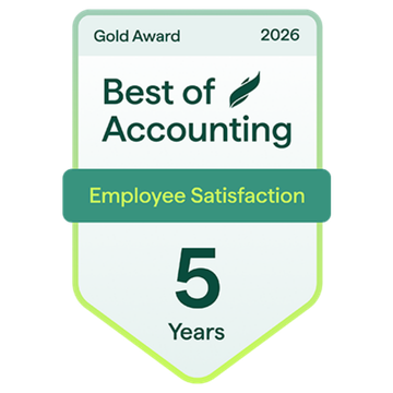 Employee satisfaction award logo