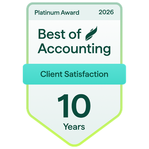 Client Satisfaction Platinum Award logo
